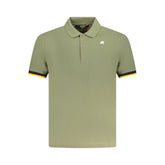 K-WAY Green Cotton Polo Shirt